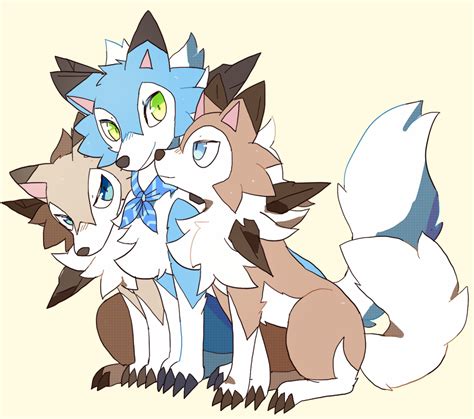 Lycanroc Rockruff Pokemon Pokemon Comics Pokemon Teams Pokemon Fan