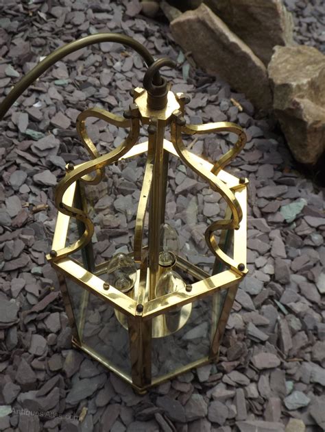 Antiques Atlas Brass Hall Lantern