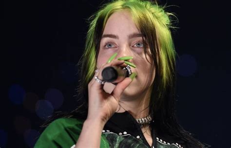 Pin By Ryan On Loml Billie Eilish Billie Green Hair