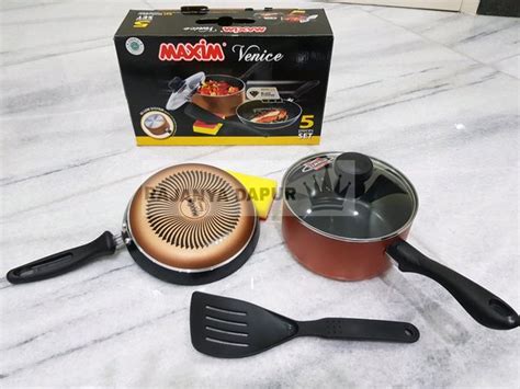 Jual Maxim 5 Pcs Venice Set Di Lapak Rajanya Dapur Bukalapak