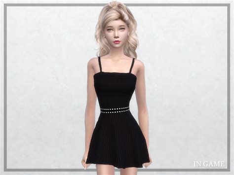 The Sims Resource Chloe Dress