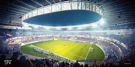 Grand Football Stadium by SNT Visual - Architizer