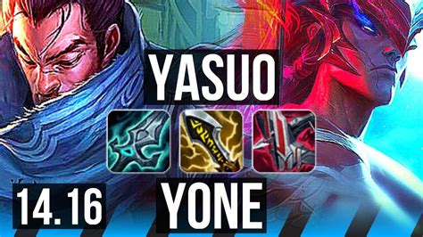 YASUO Vs YONE MID 8 Solo Kills 39k DMG 700 Games Godlike 13 4