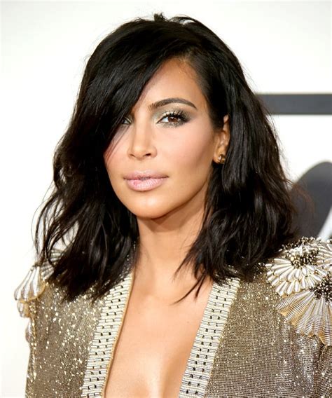 Short Wavy Bob Kim Kardashians Best Hairstyles Ever Us Weekly