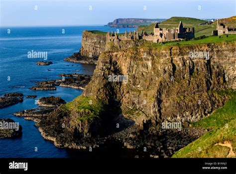 Dunluce castle antrim coast co hi-res stock photography and images - Alamy