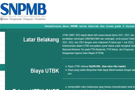 Siswa Gap Year Tetap Bisa Daftar Utbk Snbt 2023 Berikut Ini Jadwal