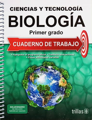 Librería Morelos BIOLOGIA 1 CIENCIAS Y TECNOLOGIA CUADERNO DE