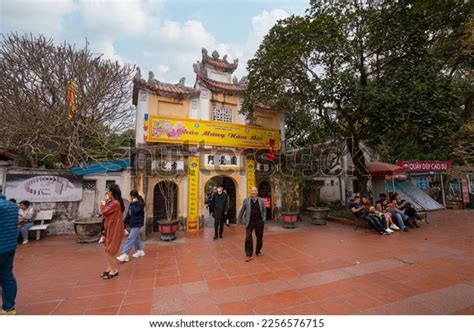 Hanoi Vietnam January 2023 View Chua Stock Photo 2256576715 Shutterstock