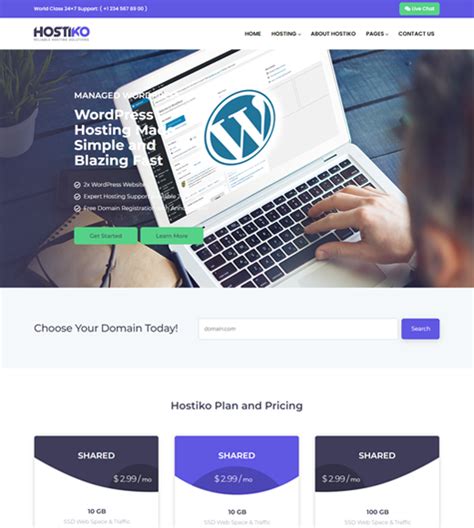 14 Best Web Hosting WordPress Themes For 2025