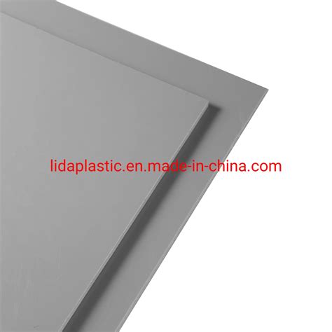 Pvc Grey Sheet As The Mould Board For Mgo Production Line China Pvc