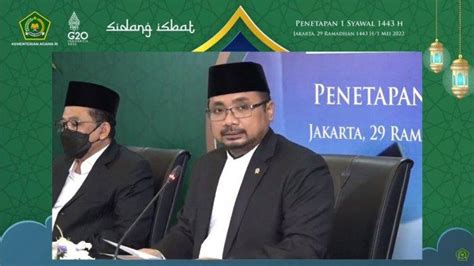 Breaking News Idul Fitri Jatuh Pada Mei Berikut Hasil Sidang