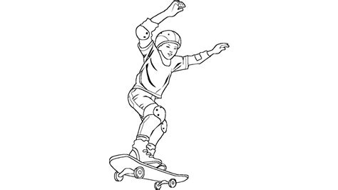 Dibujo Para Colorear De Skateboard 5610 The Best Porn Website