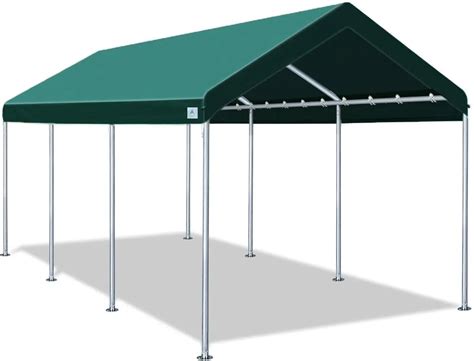 Quictent 20x10 Heavy Duty Carport Canopy, Waterproof Tarp, 4 Colors