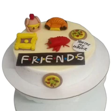 Friends Theme Cake - Cravoury