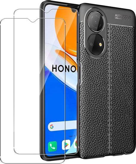 Coque En Tpu Pour Honor X Verre Tremp Anti Rayures Film Protection