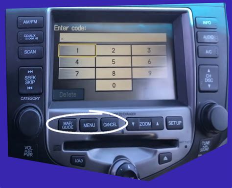 Honda Radio Code After Battery Replacement Honda Radio Code