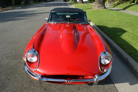 Cars Jaguar E Type Xke Series Ii Cyl Red Manual