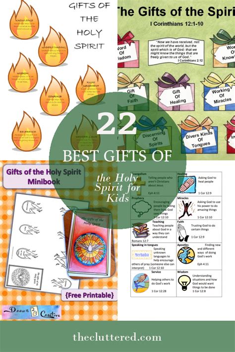 22 Best Gifts Of the Holy Spirit for Kids - Home, Family, Style and Art ...