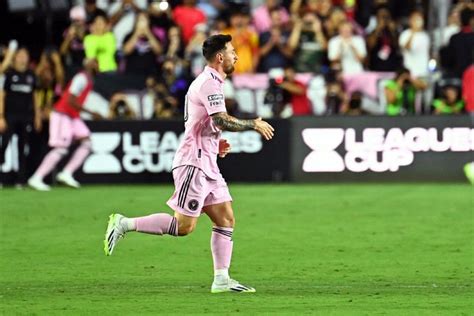 Messi Debuta Con Gol En El Inter De Miami Que Venci Al Cruz Azul