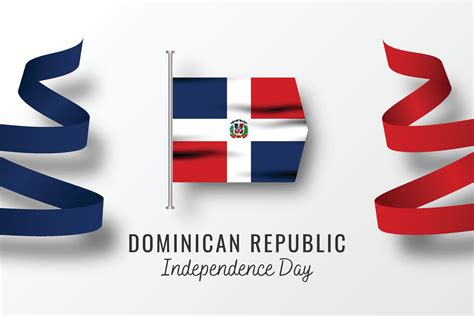 Dominican Republic Independence Day 18925314 Vector Art at Vecteezy