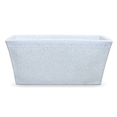 White 24 X 11 X 11 Inch Vetro Window Roto Plastic Planter At Best Price