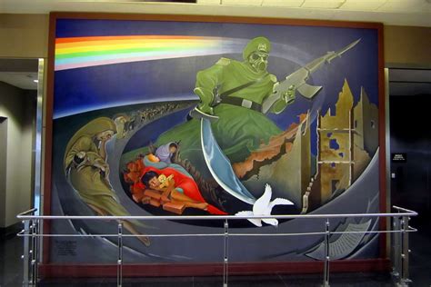 Denver Airport Murals On The Wall Astounding Artwork At The Denver