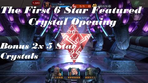 6 Star Featured Crystal And Double 5 Star Opening Marvel Contest Of Champions Youtube