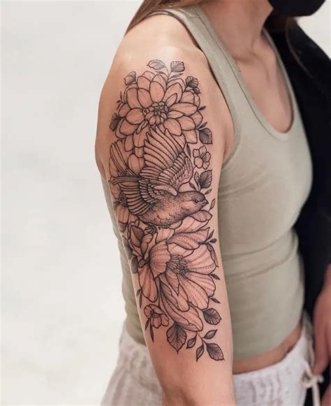 Dahlia Tattoo – See The Most Beautiful Dahlia Tattoos Ever!