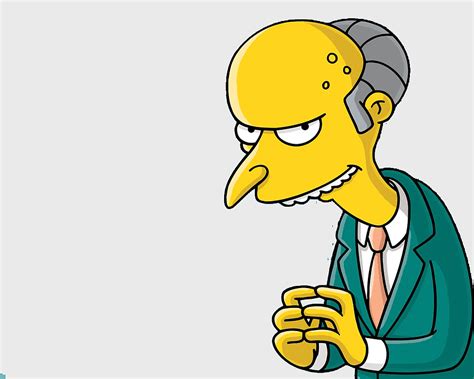 Mrs Burns Simpsons - Mr. Burns Simpsons character, Springfield Nuclear Power Plant boss ...
