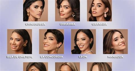 Miss Nicaragua 2023 Meet The Contestants Miss Michigan Miss