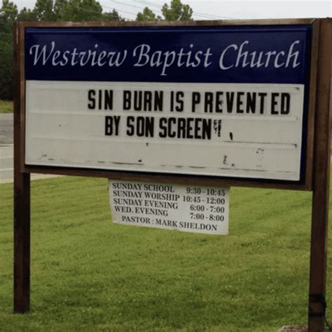 28 Funny Church Signs That Will Give You a Giggle