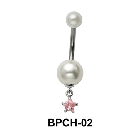 Wholesale Belly pearl Piercing BPCH-02