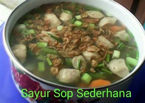 Resep Sayur Sop Sederhana Oleh Mumut Moment Cookpad