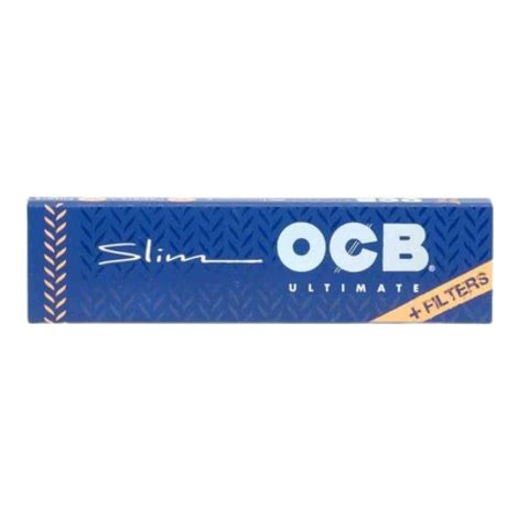 OCB Blue Ultimate Slim Rolling Paper With Filters AirKandy