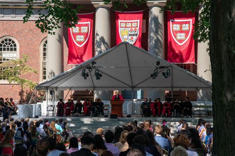 Bacow Khurana Call On Harvard Freshmen To Seek Truth At Convocation