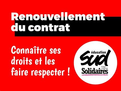 Renouvellement Du Contrat Aed Conna Tre Ses Droits Les D Fendre