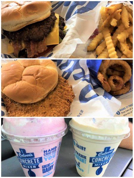 Culvers Fresh Never Frozen Menu And Warm Hospitality A Perfect Fit For