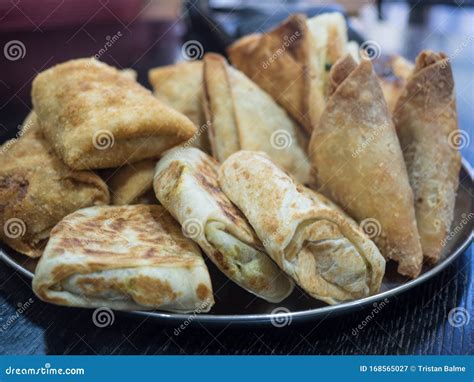 A Selection of Breakfast Short Eats in a Sri Lankan Cafe Stock Image - Image of evening, pastry ...