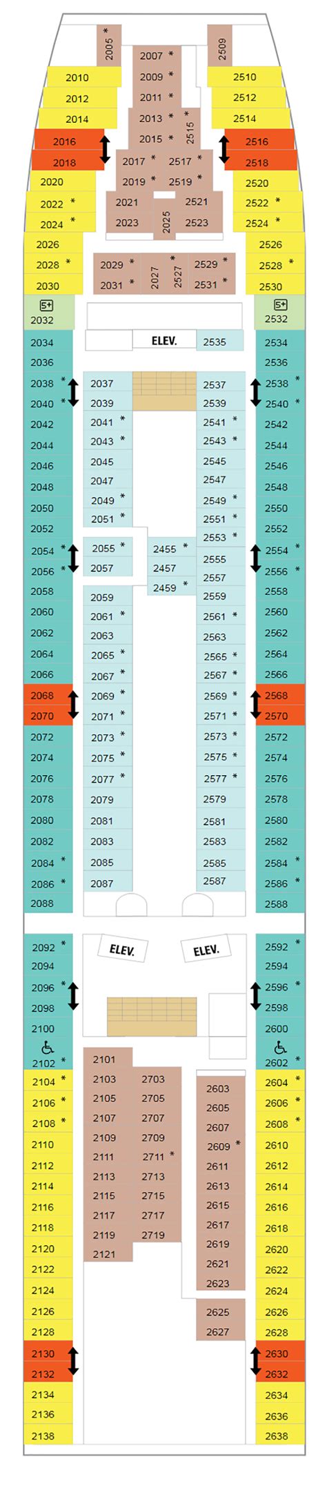 Rhapsody Of The Seas Plano Del Barco Planet Cruise ES