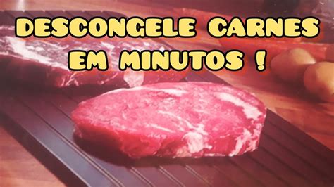 T Bua Que Descongela Carne Em Minutos Youtube