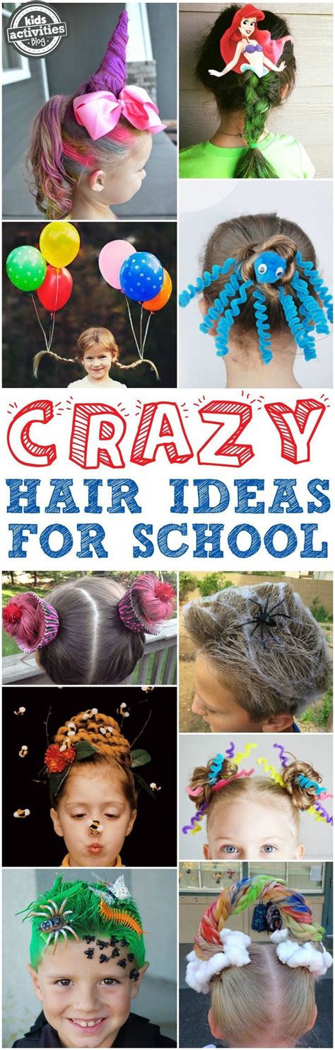 Hair Ideas Archives Crazy Hair Day Ideas For School