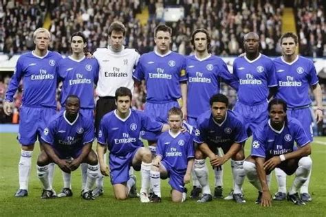 Chelsea team group in 2004-05. | Футбол