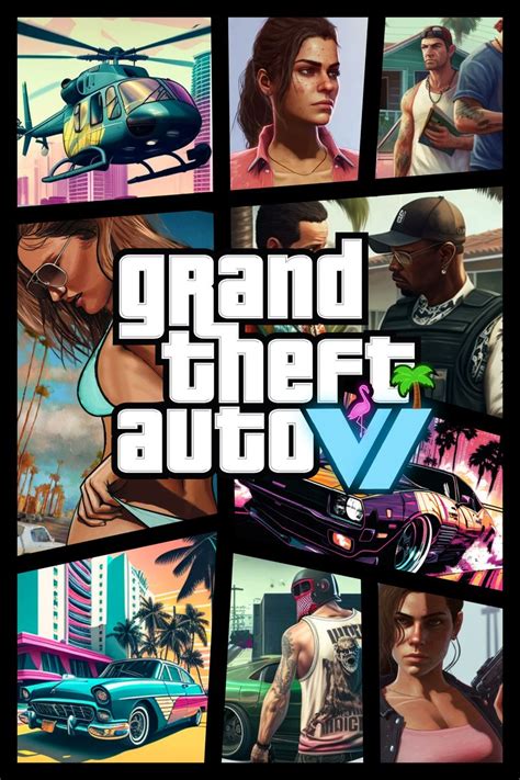 PainKiller On Twitter Concept Artwork Of The GTA 6 Cover Beautiful