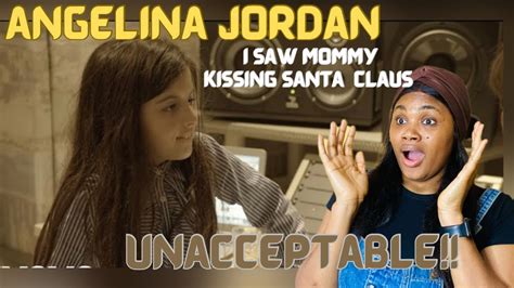 Angelina Jordan I Saw Mommy Kissing Santa 🎅 Clause First Time