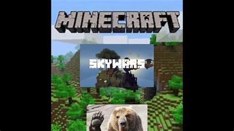 Playing SKYWARS On MINECRAFT For FIRST TIME YouTube