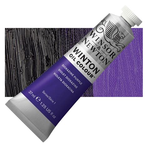 Winsor Newton Winton Oil Color Dioxazine Purple 37 Ml Tube BLICK