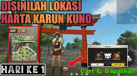 Inilah Lokasi Harta Karun Ff Hari Ke Free Fire Indonesia Youtube