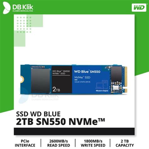 Jual Ssd Wd Blue Tb M Sn Nvme Wd Blue Nvme M Sn Tb