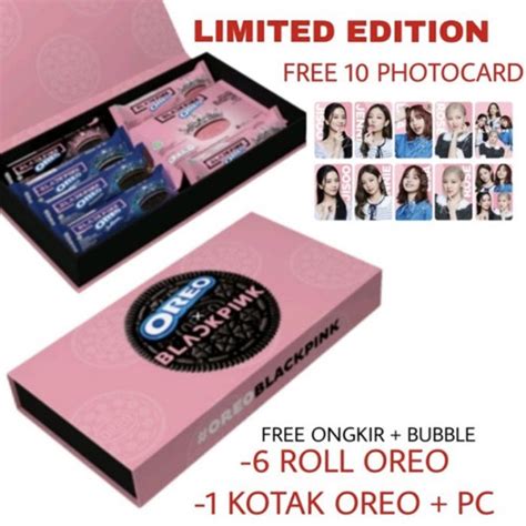 Jual Oreo X Blackpink Exclusive Box Nd Limited Edition Photocard