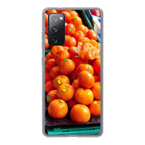 Buy Samsung Galaxy S20 Fe Soft Case Orange Crate Fruit France At Affordable Prices